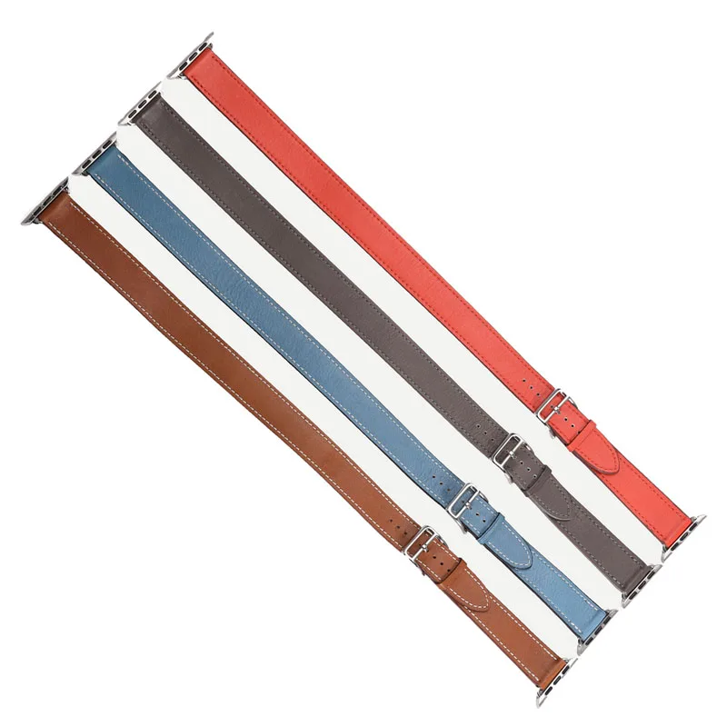 Ремешок из натуральной кожи для Apple Watch Band 42 мм 38 44 40 iWatch Series 5/4/3/2/1|Ремешки часов| |