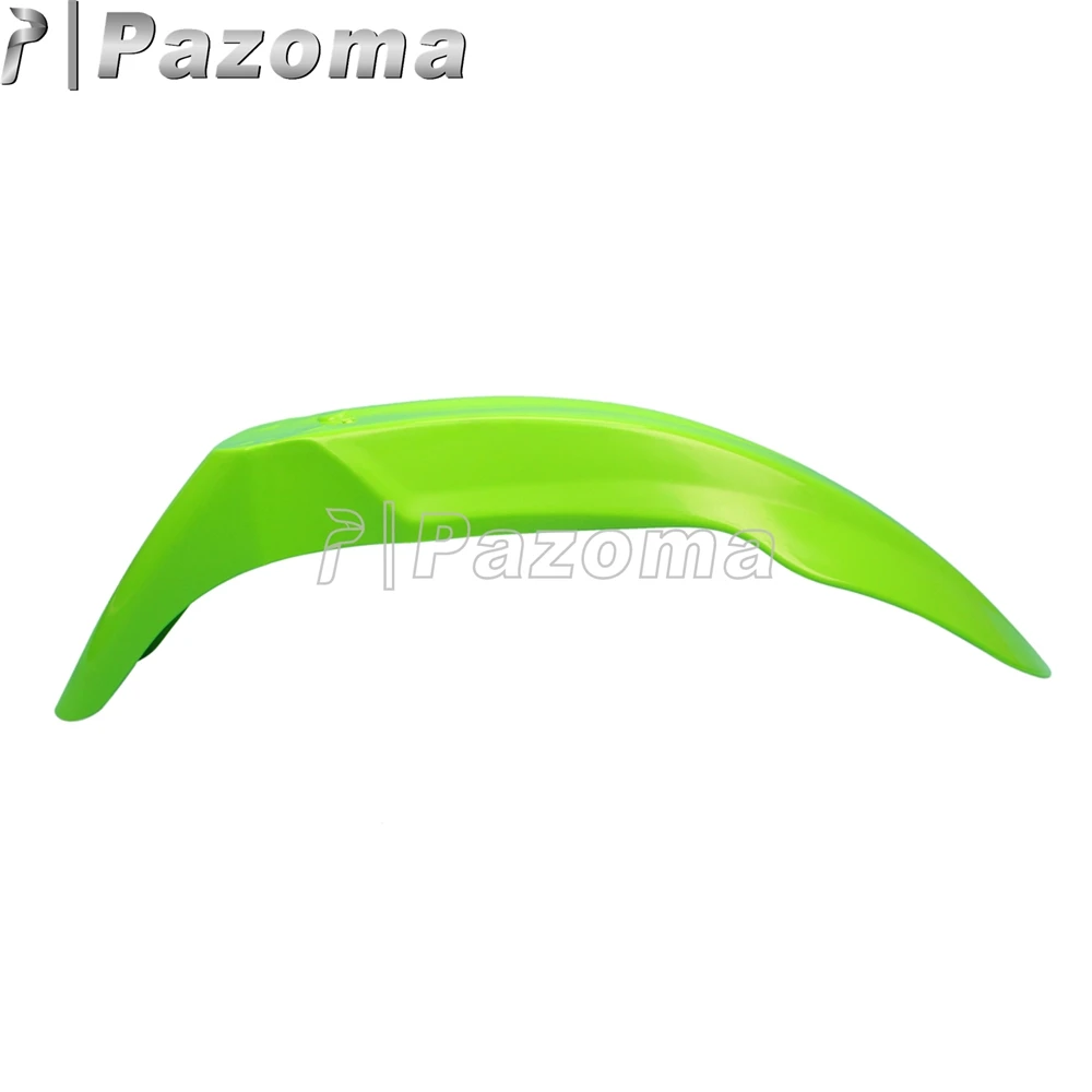 PAZOMA зеленый мотоцикл супермото универсальный брызговик для Kawasaki KX125 KX250 KX500 KDX200