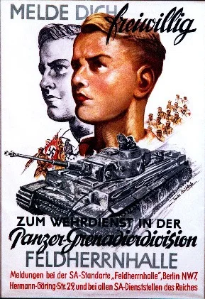 Танк армейский движущийся марш WW2 Винтажный Классический ретро холст картина