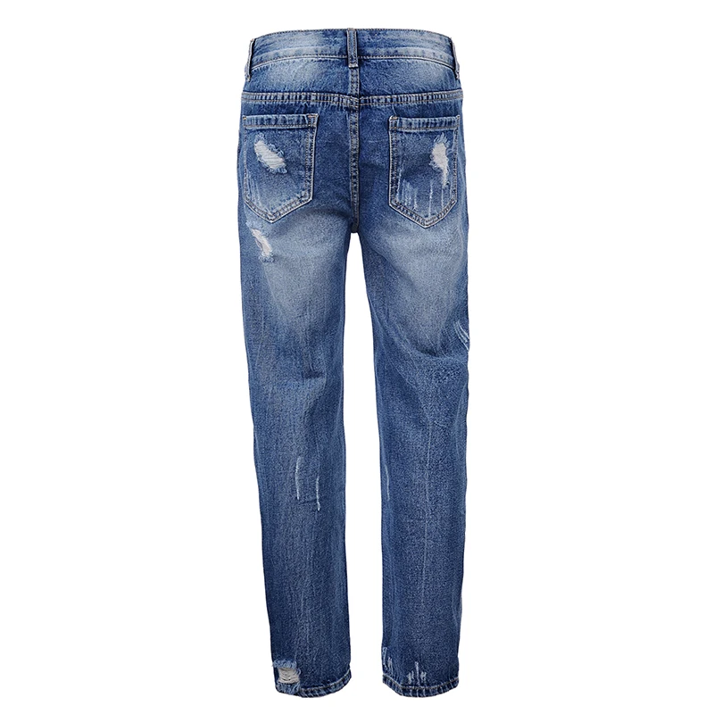 Женские джинсы с высокой талией 2018 американская одежда женские дырками модные