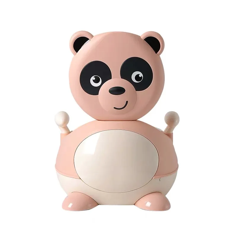 Panda Детская горшок унитаз милый мультфильм тренировка сковорода детское сиденье