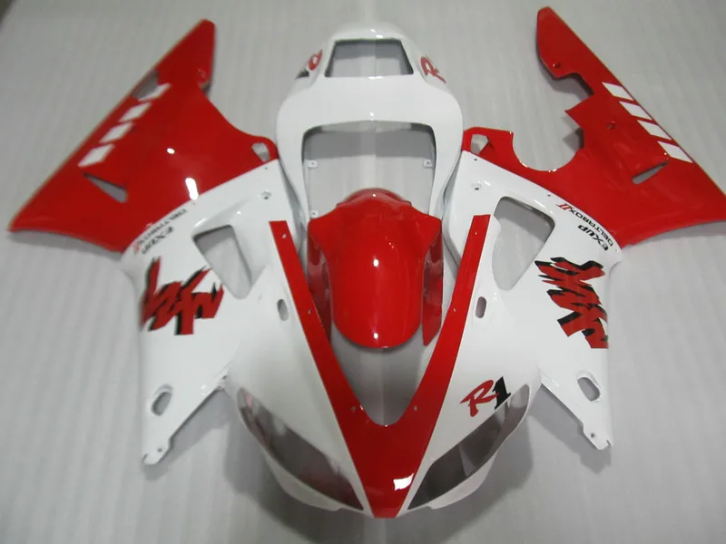 Мотоцикл обтекатель комплект для YAMAHA YZFR1 98 99 YZF R1 1998 1999 YZF1000 yzfr1 ABS красные белые