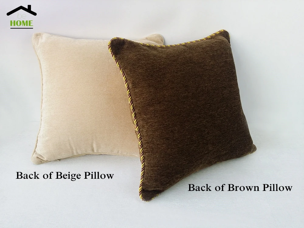 Наволочка для диванной подушки 45x45 см в американском стиле