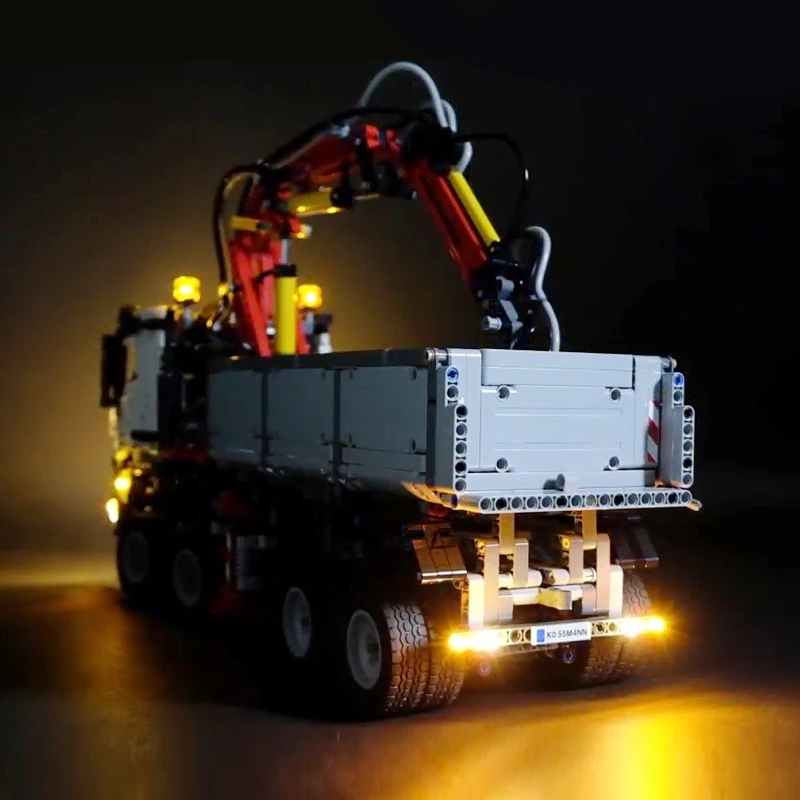 Светодиодные лампы для Lego 42043 20005 строительные кирпичные блоки lego technic Arocs 3245