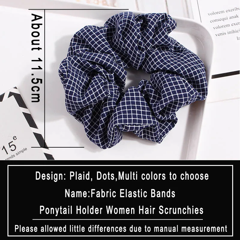 Женские резинки для волос FASACC эластичные в горошек аксессуары Корейском стиле| |