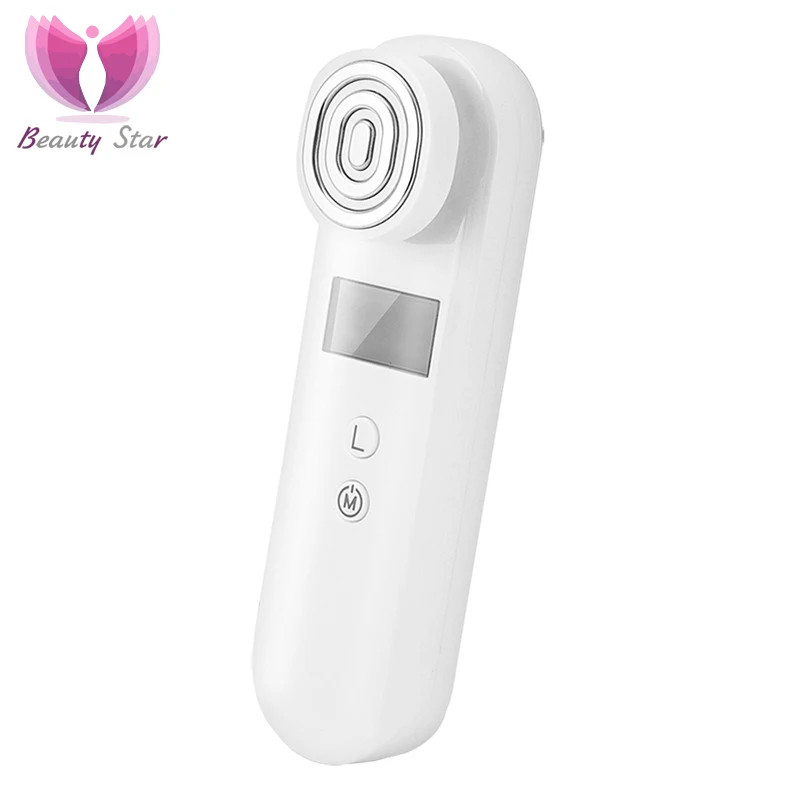 

Beauty Star 1MHZ RF EMS Vibration Facial Beauty Device Face Lifting Tighten Smooth Skin Radio Frequency Remove Wrinkle Massager