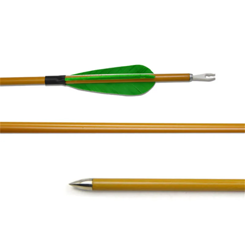 Pаспродажа 10 шт. позвоночника 900 углеродная стрела целевой Broadheads композитный стержень из углеродного волокна для спорта на открытом воздухе стрельбы и...