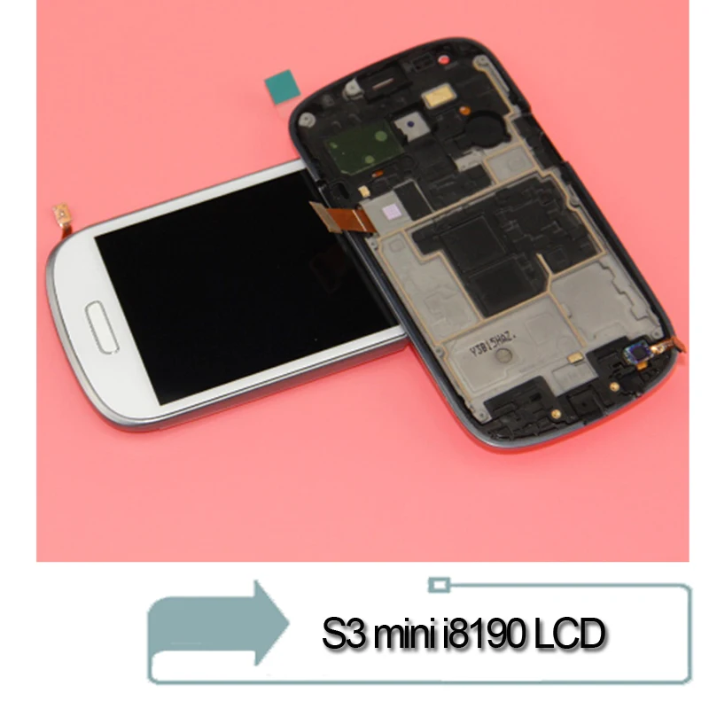 Для samsung S3 Mini lcd i8190 дисплей сенсорный экран замена дигитайзера для mini Galaxy