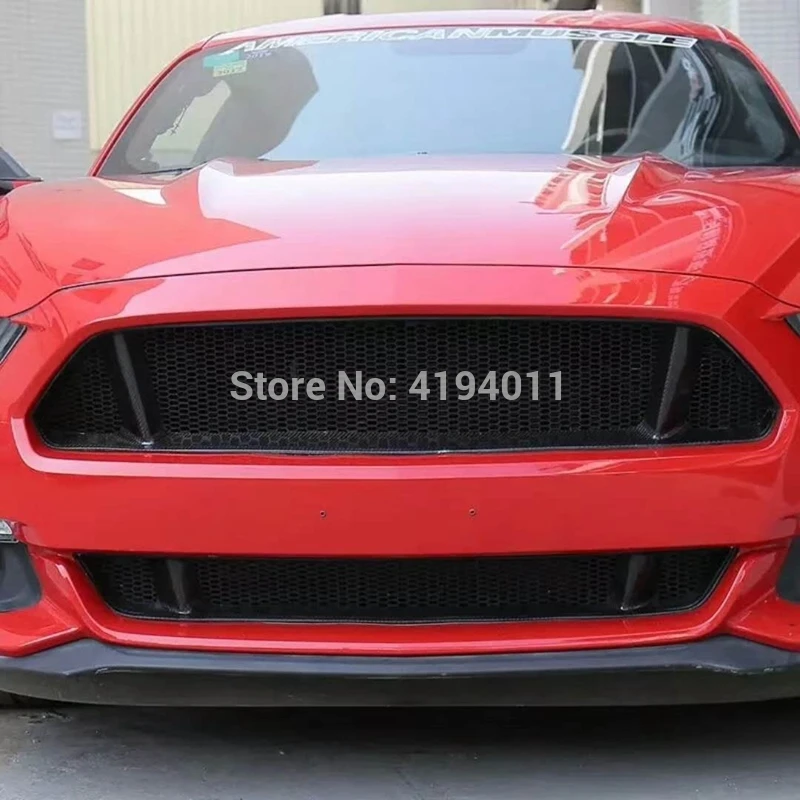 Автостайлинг MONTFORD решетка для переднего бампера из углеродного волокна 2 шт. Ford