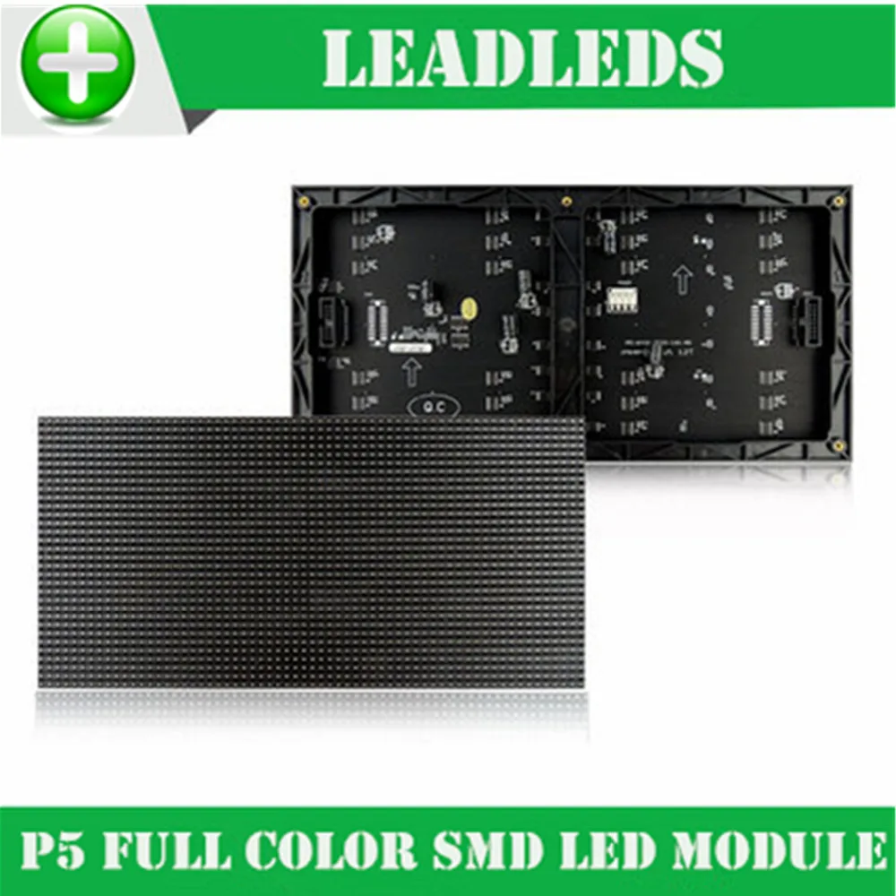 P5 HD Крытый полный Цвет светодиодный модуль 1/16 сканирования SMD 3in1 RGB 320*160 мм 64*32