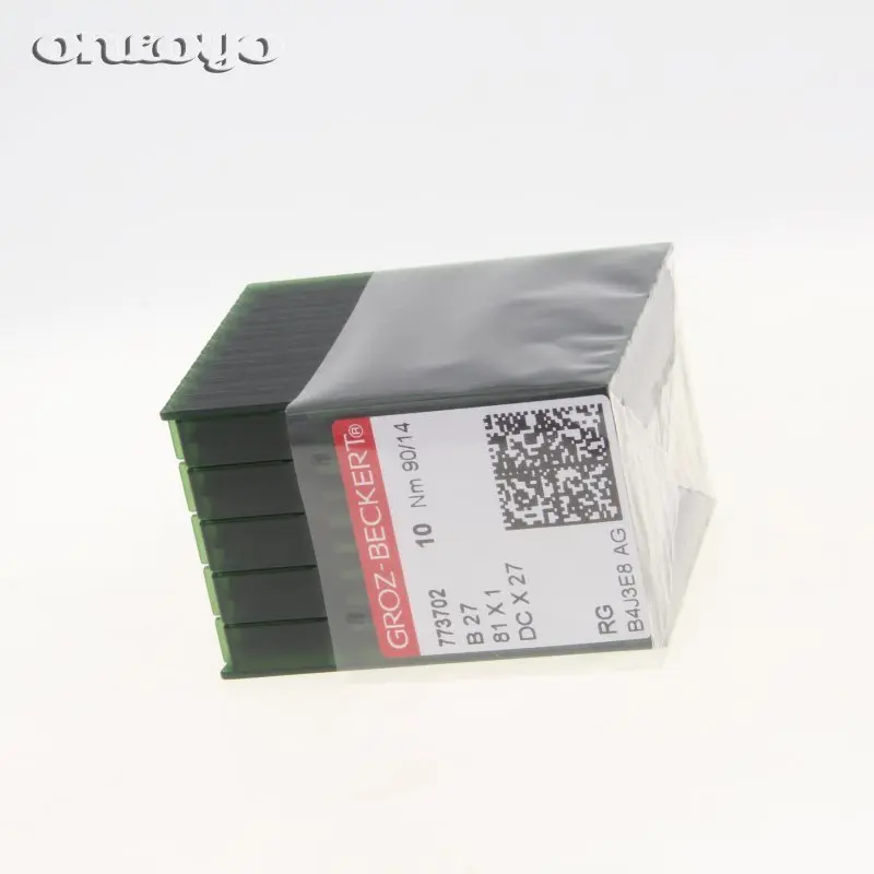 100% оригинальные немецкие швейные иглы Groz Beckert B27 Nm GB 81X1 / DCX27 1 упаковка 10 шт|nm| |