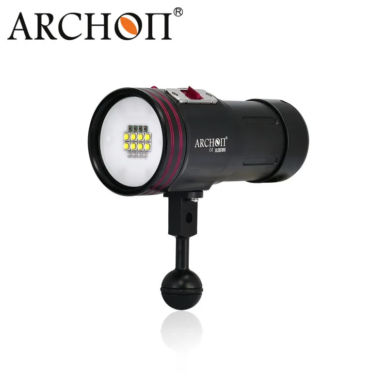 Профессиональный фонарь для дайвинга ARCHON D36VR (W42VR) 100 м подводный дайвинг Свет 5200