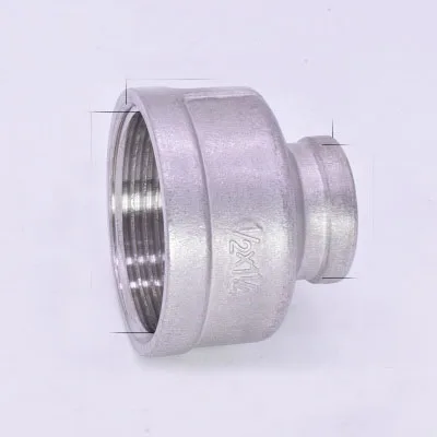 Ниппель DN32xDN15 1 1/4 &quotx 1/2&quot Женский BSPT 304 редуктор из нержавеющей стали муфта
