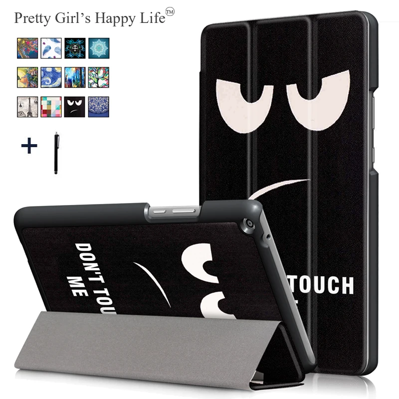 Чехол для планшета huawei MediaPad T3 10 9,6 для huawei T 3 10 9,6 AGS-W09 AGS-L09 с AGS-L03 принтом, кожаный чехол-подставка+ стилус