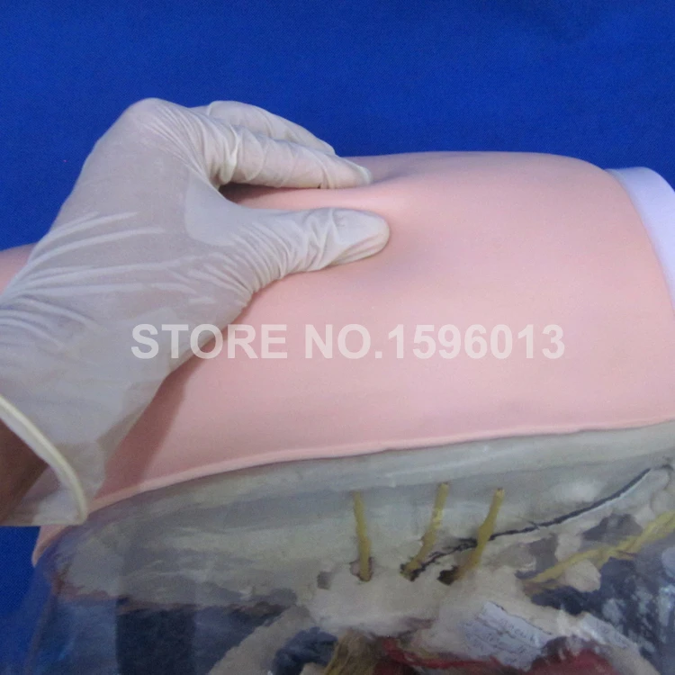 Тренажер для тренировки ягодиц внутримышечный впрыска и контрастирующая модель