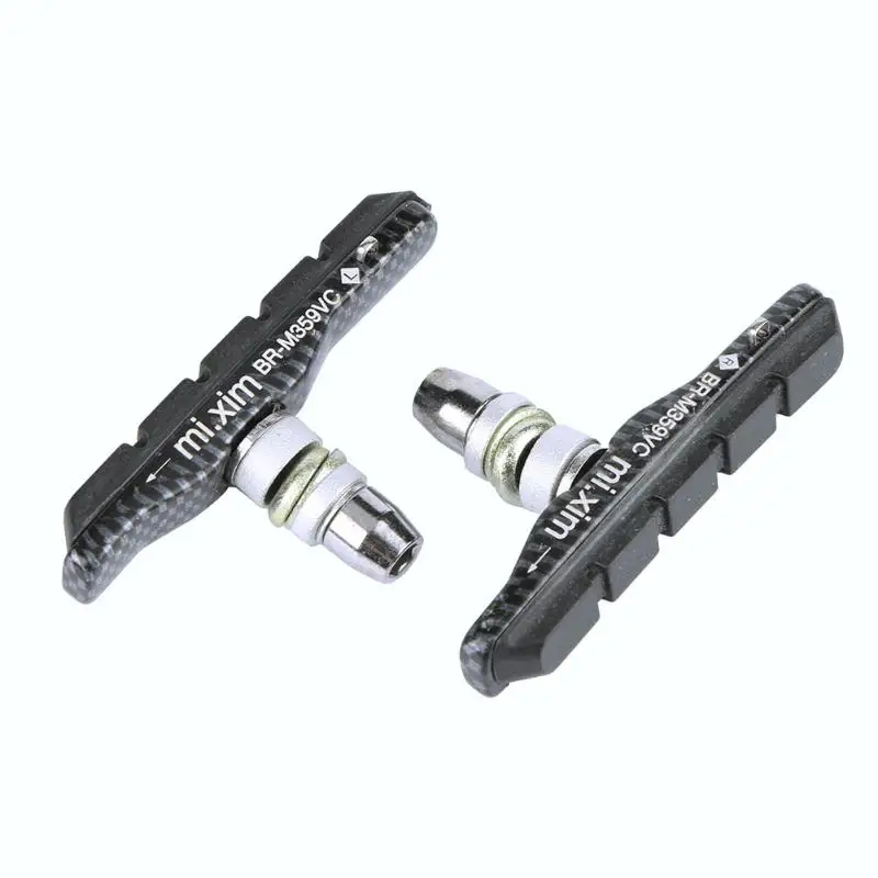 2 шт MTB велосипедные V тормозные колодки V зажим для велосипедного колеса зажим для тормозных колодок резиновая обувь Блоки Аксессуары для велосипеда