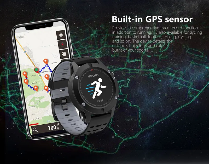 Смарт-часы HAOBA, gps, многофункциональные спортивные часы, альтиметр, барометр, термометр, пульсометр, мониторинг сна, умные часы