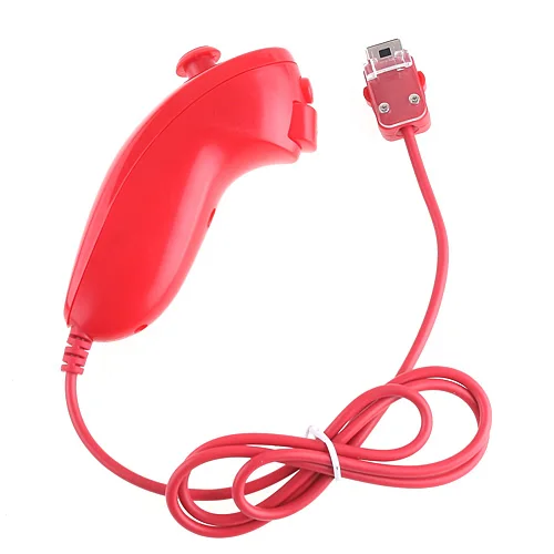 10 шт./лот Новый Многоцветный игровой контроллер Nunchuck с дистанционным управлением