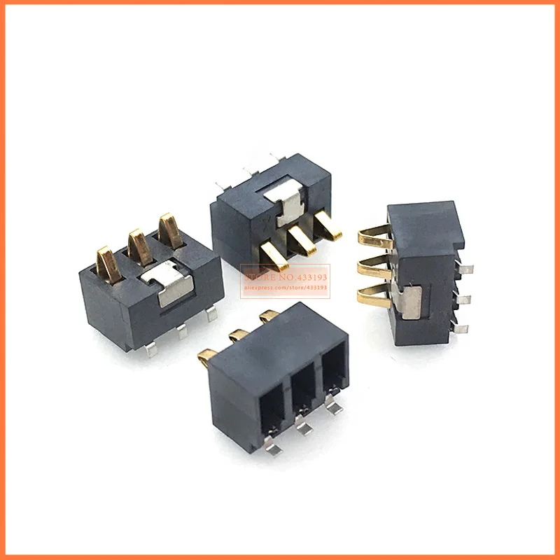 Бесплатная доставка 100 шт. 3Pin разъем mmInner для аккумулятора 2 5 мм держатель зажим