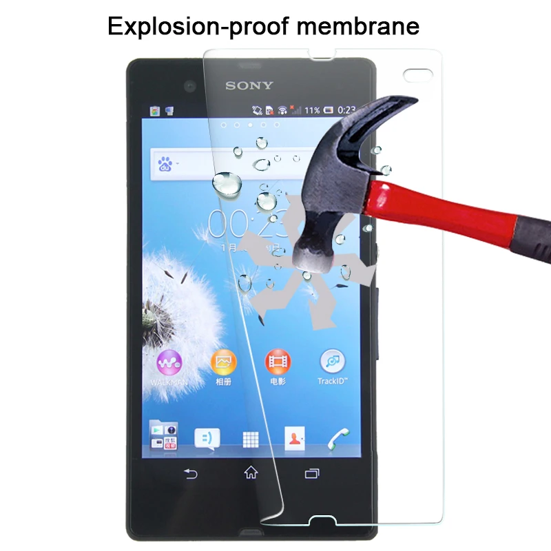 Для Sony xperia Z L36h C6602 C6603 Водонепроницаемая Защитная пленка для экрана в Розничной