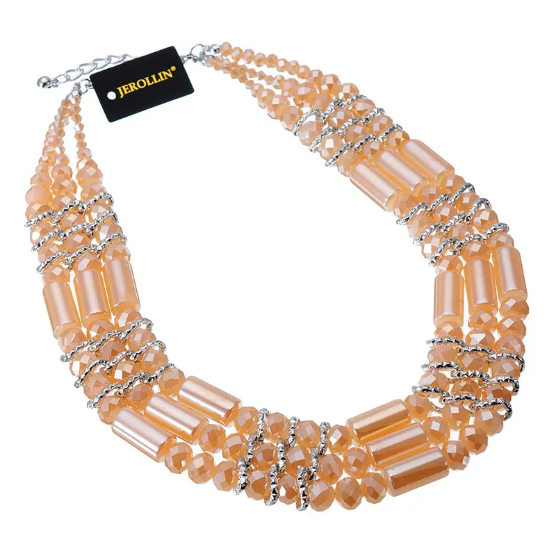 Vintage Style Statement Big Crystal Pendant Women Neckalces Antique Chain Choker Necklace For Fashion Jewelry | Украшения и