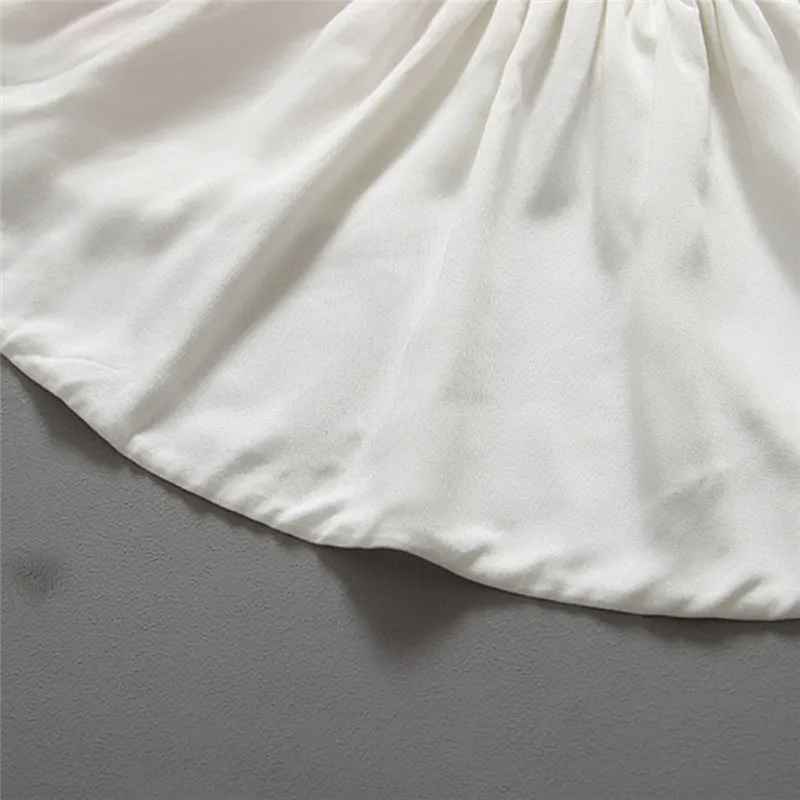 2017 г. комфортная Детская одежда Roupas Infantis Menina для маленьких девочек летний пляжный