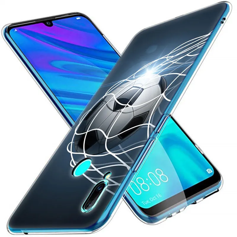 Силиконовый чехол для телефона с футбольным мячом Huawei P30 P20 P10 P9 P8 Lite 2017 Pro PSmart Z Plus