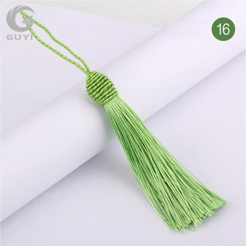 Color No.16 10 шт./лот 20 цветов доступны DIY кисточки DIY аксессуары нитки шелковые кисточки товары для украшения дома - Цвет: Color No.16