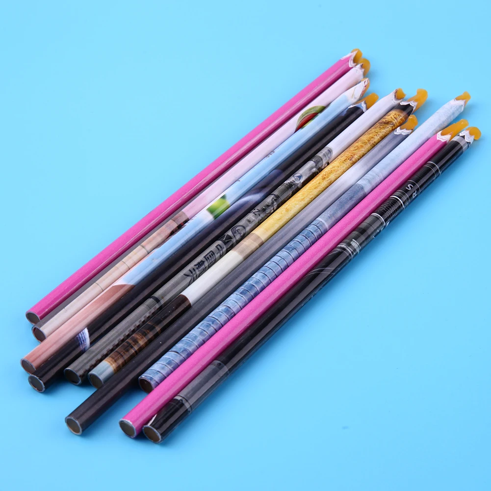 5 шт. карандаш для карандашей воска самоклеящиеся стразы самосверлящие камни