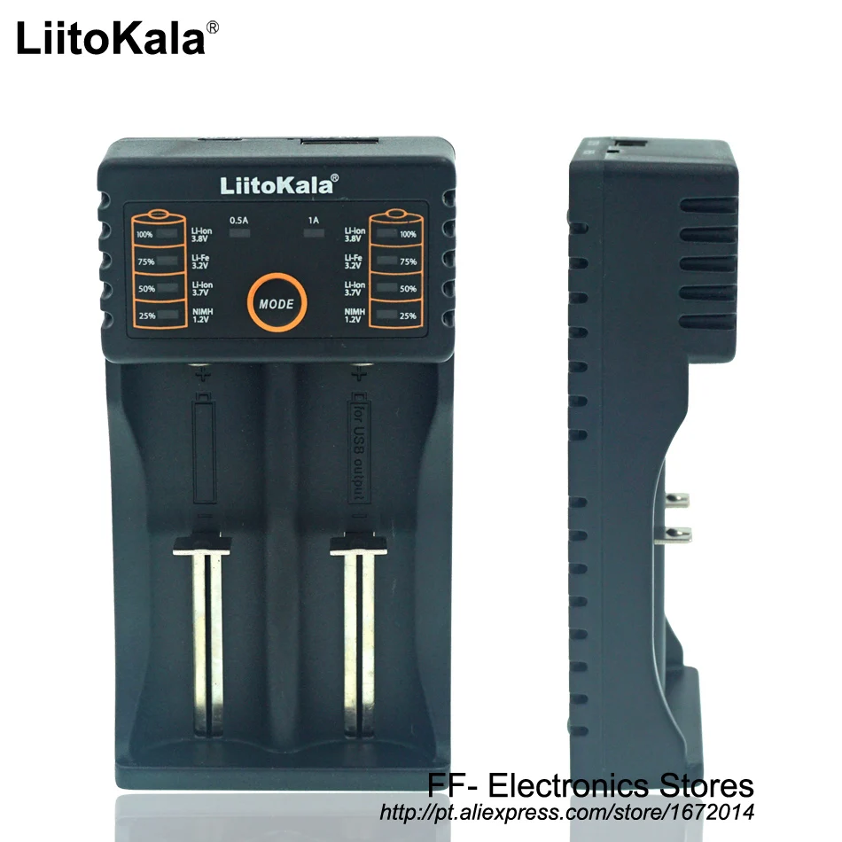 Liitokala ЛИИ-202 18650 зарядное устройство 1.2 В 3.7 3.2 3.85 AA/AAA 26650 10440 14500 16340 25500 литиевая