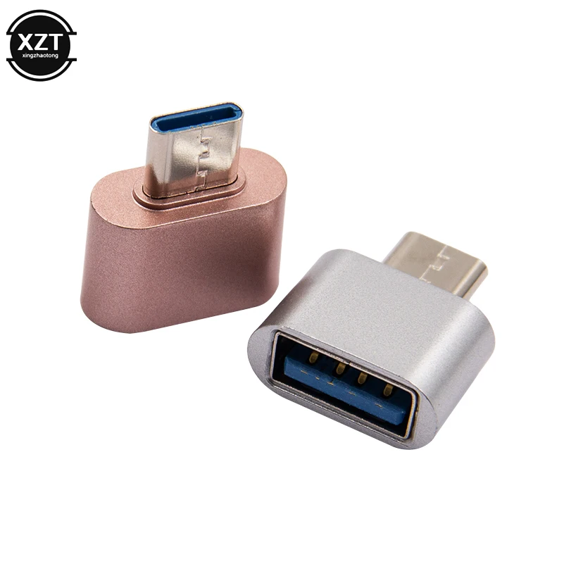Переходник USB 3,0 type-C в USB адаптер OTG конвертер в type C USB-C адаптер для зарядки и синхронизации для samsung S8 huawei Mate9