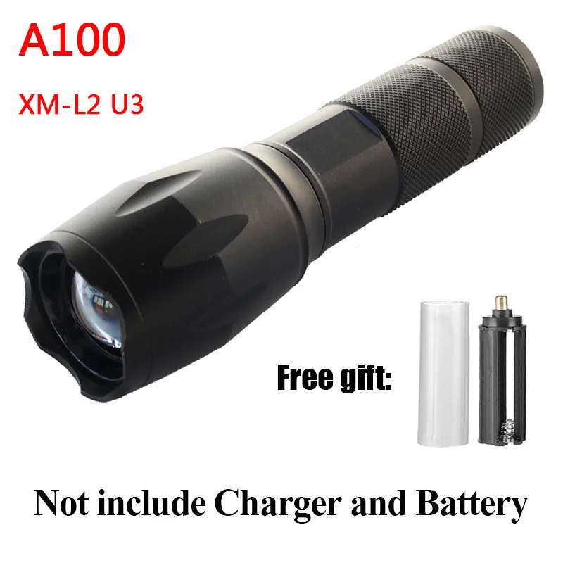 Option F Тактический светодиодный фонарик Litwod Z20 CREE XLamp XHP70.2 32 Вт с чипом 18650 3200lm мощный зум для охоты светильник - Испускаемый цвет: Option F