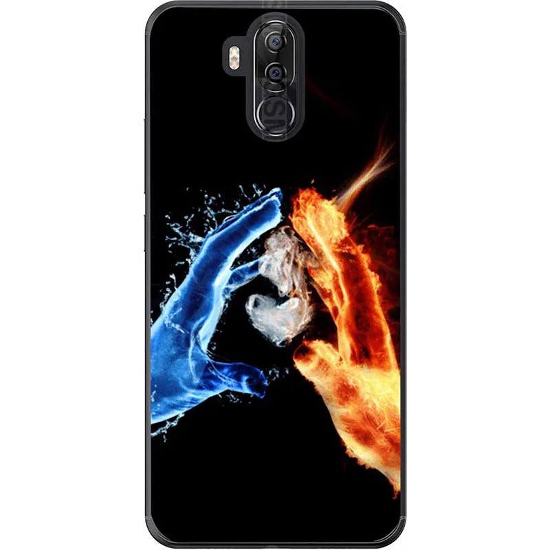 E010 Мягкая силиконовая крышка для Ulefone Мощность 3S силиконовый чехол для телефона для Ulefone Мощность 3s мягкий TPU с рисунком облегающий чехол shell - Цвет: E010