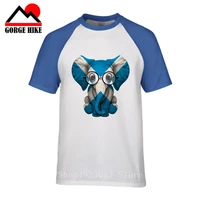 3d animal design top tee round neck flag of scotland scottish flag saltire mens t shirt baby elephant with glasses clothing
