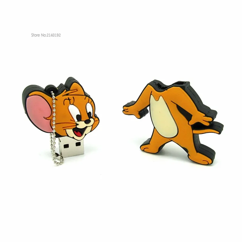 Usb флеш накопитель Tom Cat & mouse 4 ГБ 8 16 32 ГБ|storage device|flash drive memory sticku disk |