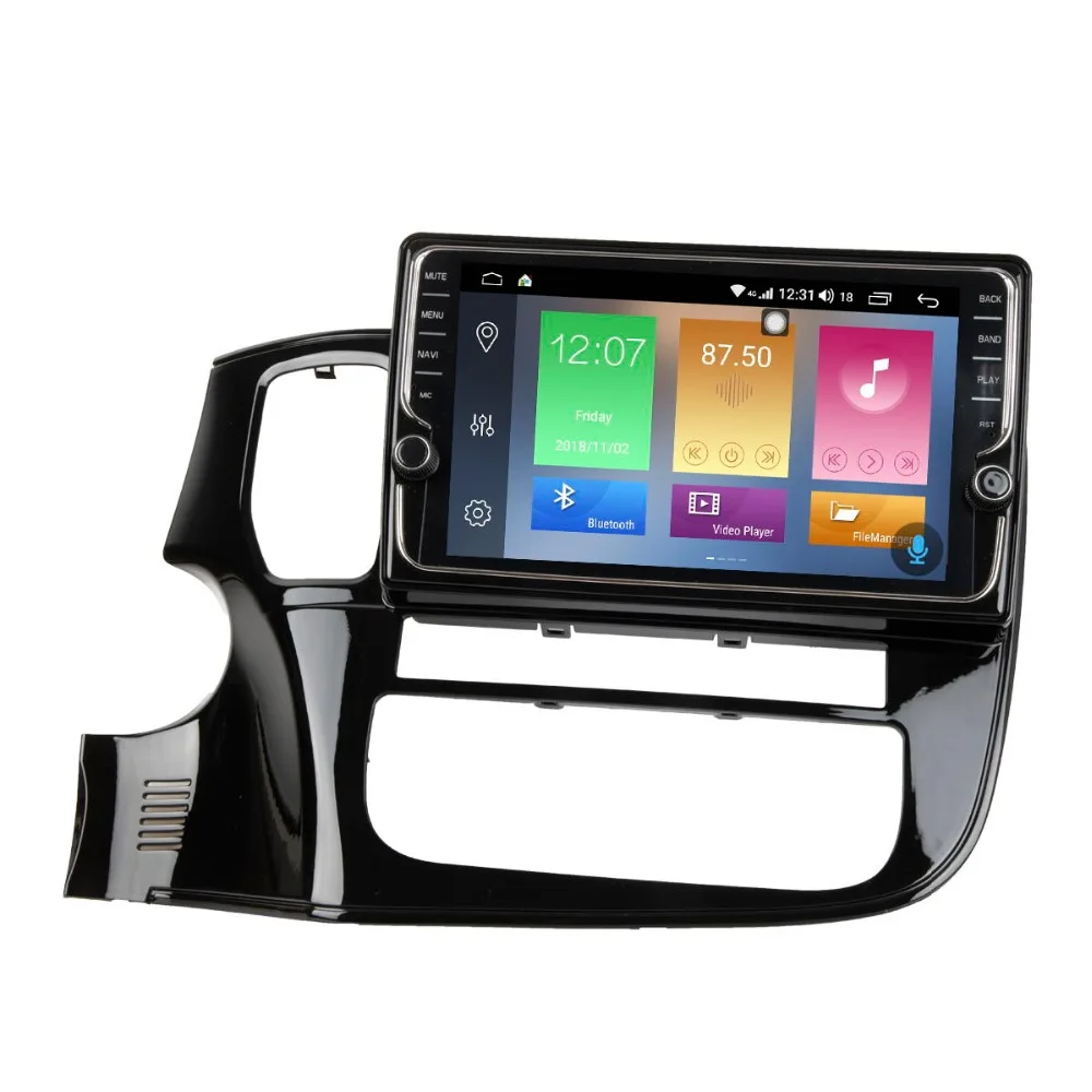 10 1 &quotAndroid 8 мультимедийный видео плеер навигация GPS для Mitsubishi Outlander 2016 2019 Raido аудио