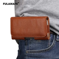 fulaikate 6 0 tree bark pattern clip horizontal waist bag for iphone7 plus 8plus universal pouch for huawei mate7 8 holster