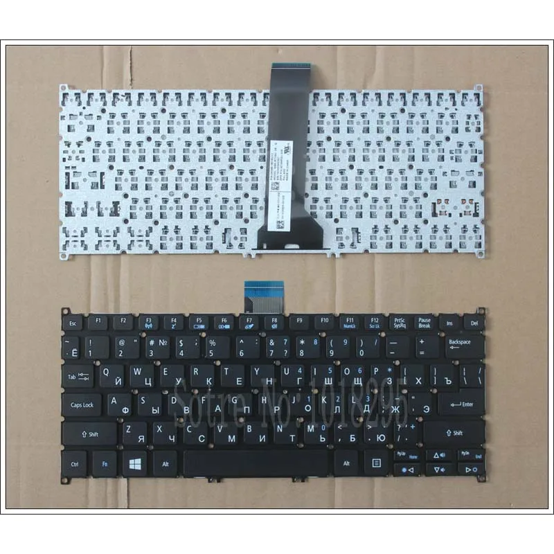 Русская клавиатура для acer Aspire V3 371 V5 122 122P 132 P V13 E11 E3 112 111 RU Клавиатура ноутбука без