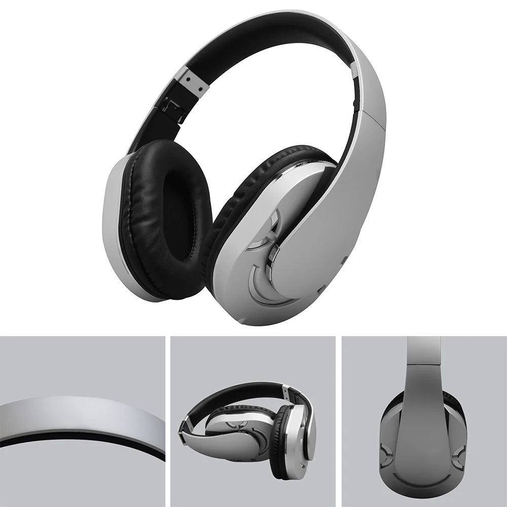 BT878 беспроводные наушники Bluetooth гарнитура складные регулируемые с микрофоном для