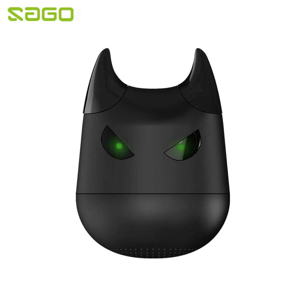 Sago Маленький Дьявол Форма Мини беспроводной динамик Bluetooth Мощный 3 Вт Музыкальная