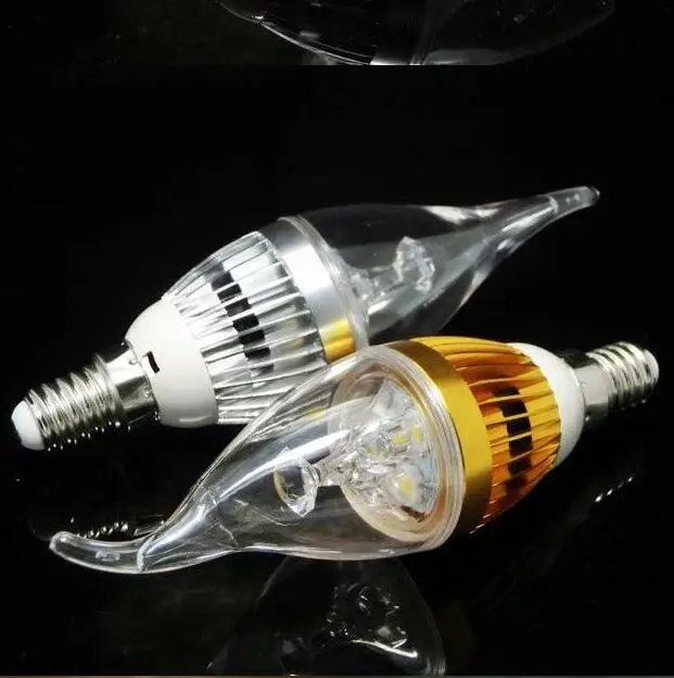 9 Вт светодиодные свечи e14 e27 лампы трубки теплый белый холодный 110 В 220 Свеча