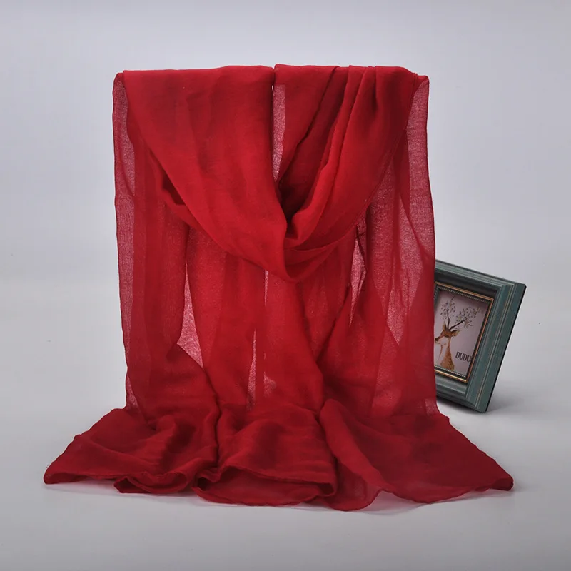 Женский хиджаб FOXMOTHER фиолетовый/розовый простой мусульманский зимний шарф 2018 |