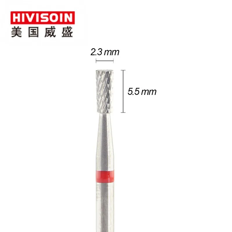 Cross cut fine (0214.023)- ISO140 -Tungsten Carbide Burs - HIVISOIN Nail Drill Bit&ampDental | Красота и здоровье