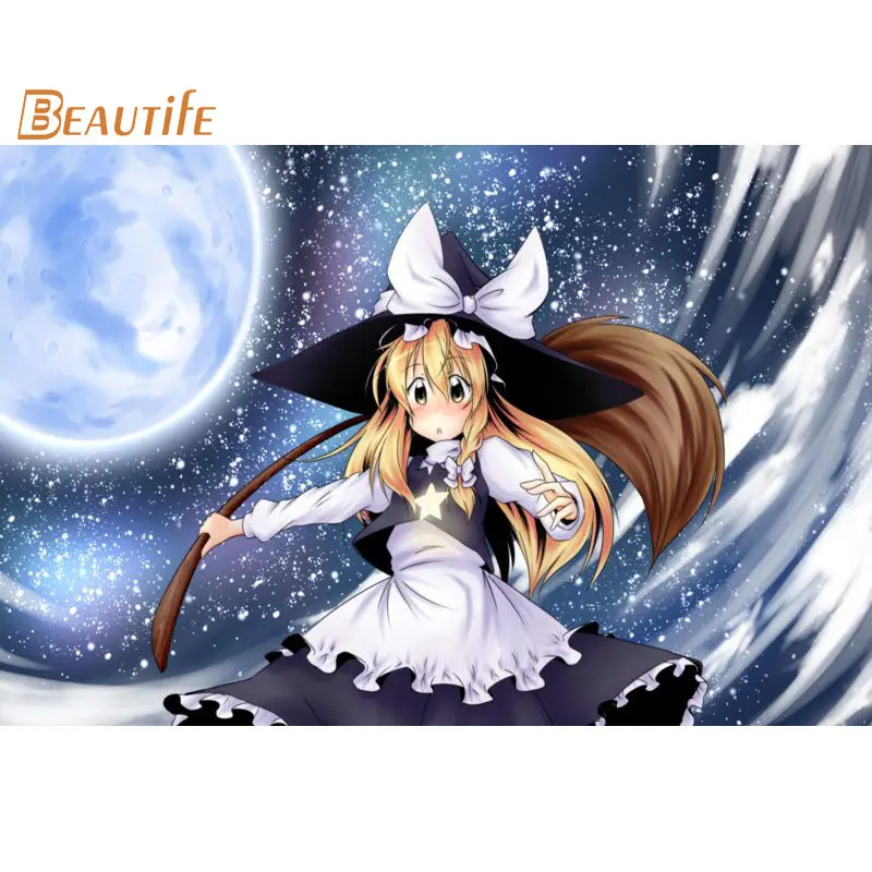Новое поступление аниме TouHou Project плакат ткань Шелковый украшения дома настенный