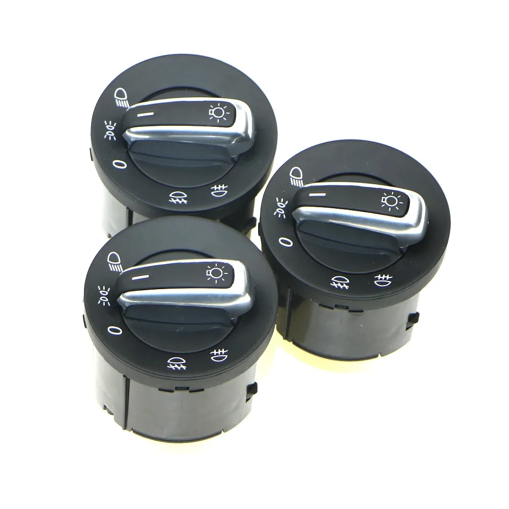 Хромированный переключатель управления освесветильник светильник для VW Caddy Tiguan