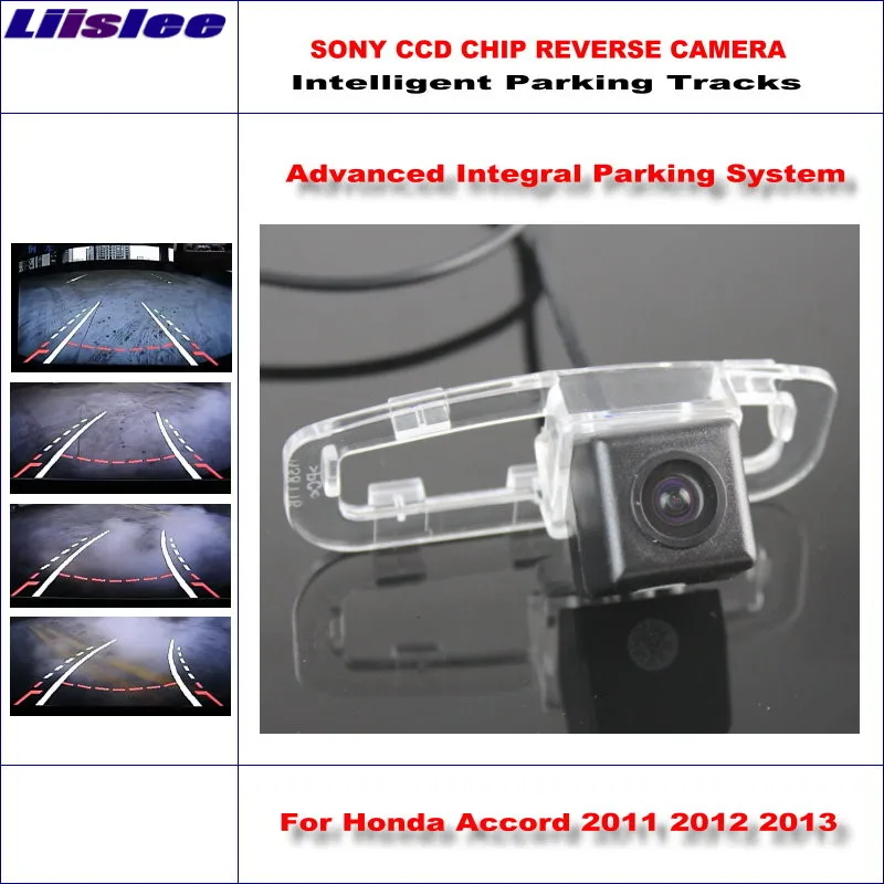 

Liislee 860 пикселей Автомобильная задняя камера для Honda Accord 2011 2012 2013 Парковка заднего вида/динамическое руководство Tragectory