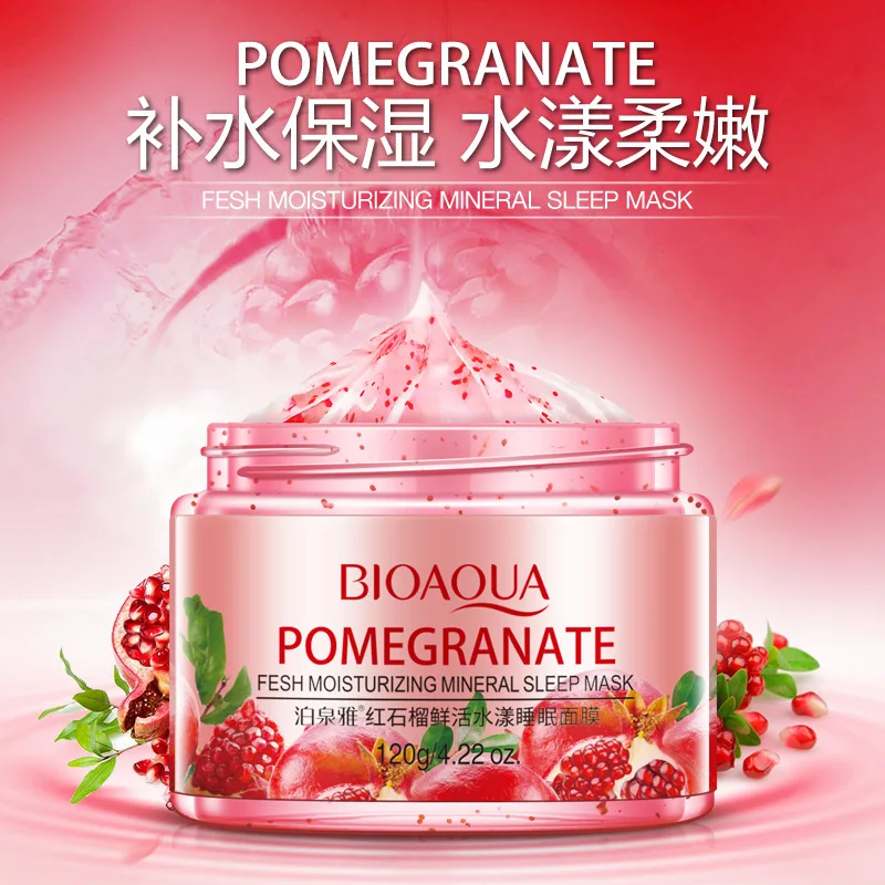 Bioaqua Fruit Skin Care Mask Deep Whitening Moisturizing Sleeping Acne Treatment Remover Blackhead Repair Face Beauty | Красота и