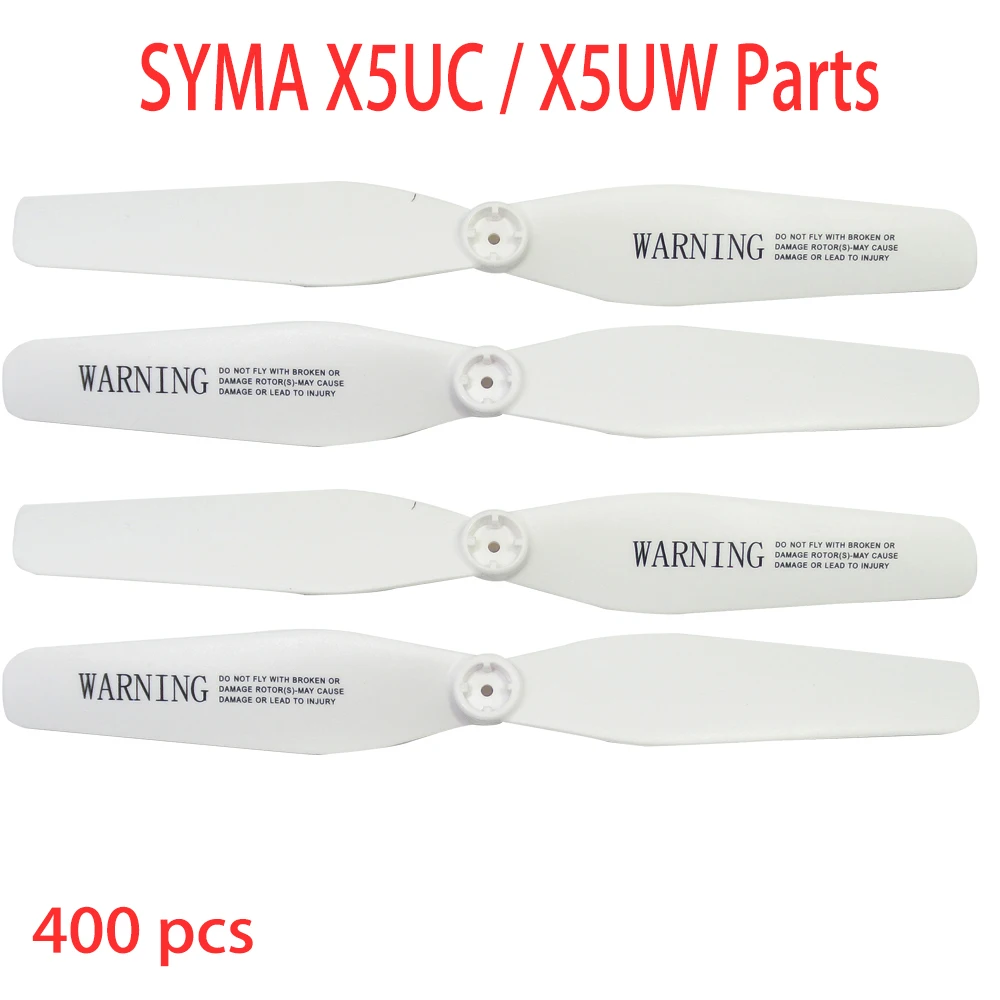 Низкая цена оптовая продажа 400 шт вертолетные пропеллеры для Syma X5UC X5UW Дрон Rc