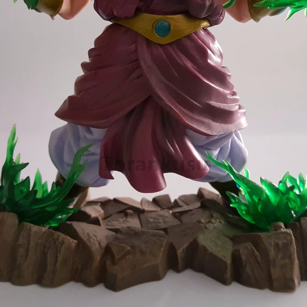 Dragon Ball Z Broly фигурки Супер Saiyan Green power светодиодный светильник аниме Dragon Ball Super Broly фигурка DBZ