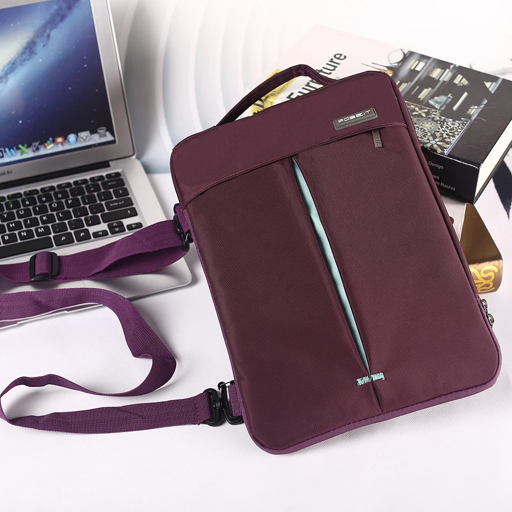 new laptop notebook shoulder case cover bag for mac hp lenovo thinkpad dell acer 11 13 14 1 15 4 15 6 inch all brands laptop free global shipping